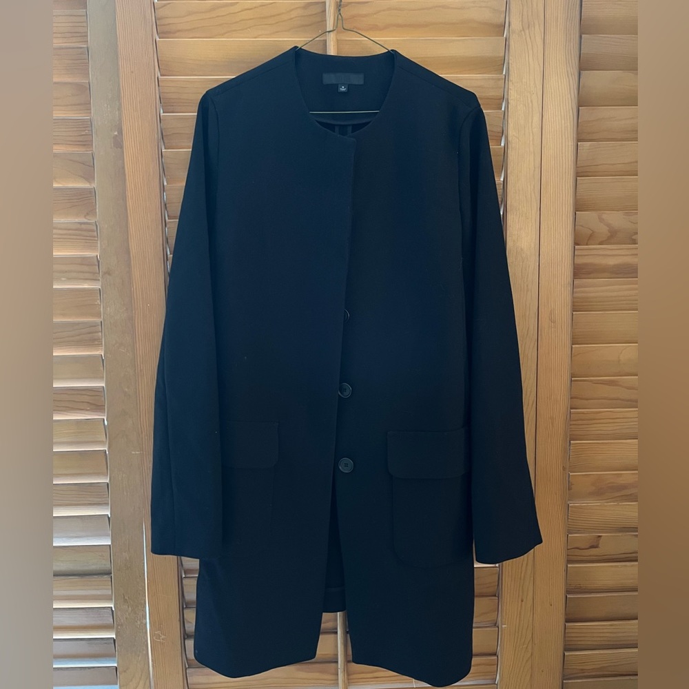 Black Uniqlo Coat